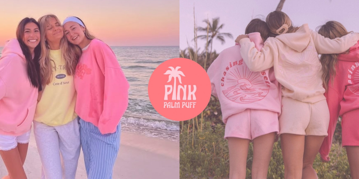 Pink Palm Puff Hoods That Feel Like Home